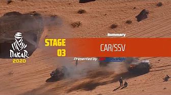 Rallye Dakar 2020 - Highlights Auto Etappe 3