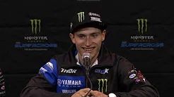 Supercross-WM 2020 Anaheim - 250SX Pressekonferenz nach dem Rennen