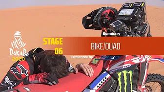 Rallye Dakar 2020 - Highlights Motorrad Etappe 6