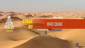 Rallye Dakar 2020 - Highlights Motorrad Etappe 7