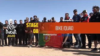 Rallye Dakar 2020 - Highlights Motorrad Etappe 8