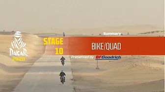 Rallye Dakar 2020 - Highlights Motorrad Etappe 10