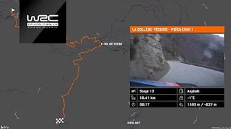 WRC 2020 Monte Carlo - Die 16 Etappen im Überblick