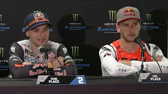 Supercross-WM 2020 Tampa - Pressekonferenz nach dem Rennen