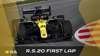 F1 2020 Renault - Erste Runden mit dem R.S.20