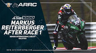 ARRC 2020 Sepang - Markus Reiterberger nach Rennen 1