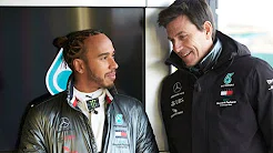 F1 2020 - Martin Brundle im Gespräch mit Toto Wolff and Lewis Hamilton