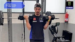 MotoGP 2020 - Bizeps und Trizeps Training mit Maverick Viñales