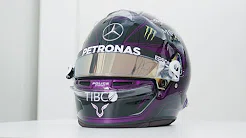 F1 2020 Mercedes - Das neue Helmdesign von Lewis Hamilton