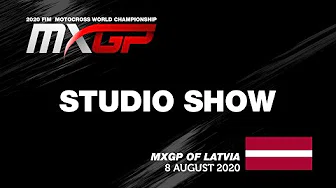 Motocross-WM 2020 Kegums - Studio Show 