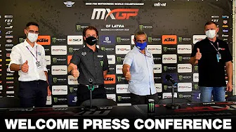 Motocross-WM 2020 Kegums - Pressekonferenz vor dem Rennen