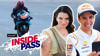 MotoGP 2020 Jerez - Vanessa Guerra Backstage mit Marc Marquez und Jorge Martin