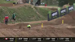 Motocross-WM 2020 Riga - Crash Jeffrey Herlings und Antonio Cairoli