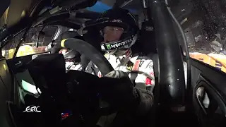 ERC 2020 Spanien - Etappe 9 Onboard mit Oliver Solberg