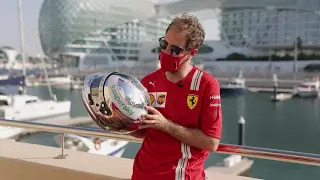 F1 2020 Ferrari - Vettel’s Helmdesign für das Abschiedsrennen