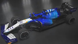 F1 2021 - Williams präsentiert den FW43B