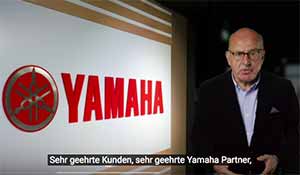 Produkte 2021 Yamaha - Videobotschaft von Europa CEO Eric de Seynes