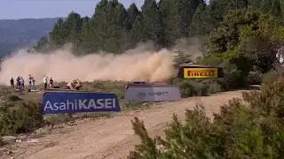 WRC 2021 Sardinien - Highlights Etappe 1-3