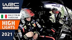 WRC 2021 Sardinien - Highlights Etappe 9-12