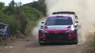 WRC 2021 Sardinien - Highlights Etappe 17-19