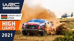 WRC 2021 Kenia - Highlights Etappe 1