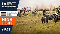 WRC 2021 Kenia - Highlights Etappe 8-10 