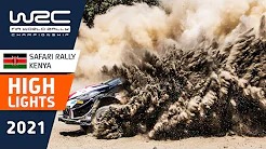 WRC 2021 Kenia - Highlights Etappe 16-18