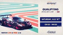 ELMS 2021 Monza 4h - Qualifying Livestream