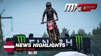 Motocross-WM 2021 Lettland - MXGP und MX2 Highlights