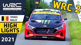 WRC2 2021 Belgien - Highlights Tag 1