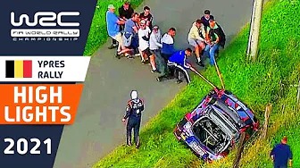 WRC 2021 Belgien - Highlights Tag 2