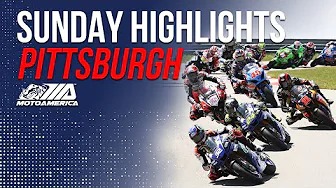 MotoAmerica Superbike 2021 Pittsburgh - Highlights