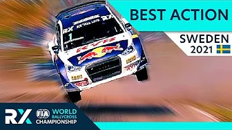 World Rallycross 2021 Schweden - Highlights