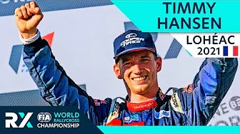 World Rallycross 2021 Lohéac - Sieg für Timmy Hansen