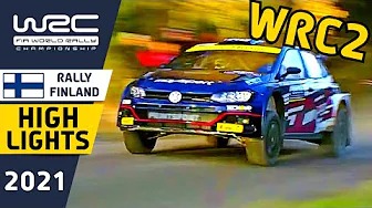 WRC2 Finnland 2021 - Highlights Tag 1