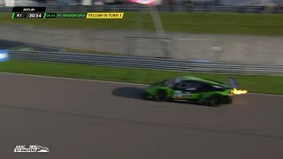 ADAC GT Masters 2021 Sachsenring - Highlights Rennen 1