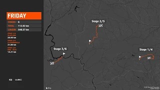 WRC 2021 Spanien - Die Etappen im Überblick