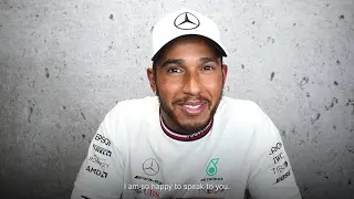 F1 2021 Mercedes - Lewis Hamilton trifft seinen ältesten Fan