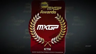 Motocross-WM - MXGP Awards 2021 