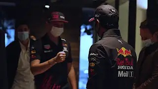 F1 2021 - Mexiko mit Checo Perez und Max Verstappen