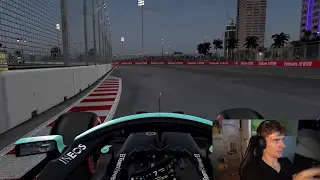 F1 2021 Jeddah - Virtuelle Onboard Runde mit Jarno Opmeer