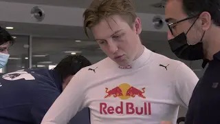 F1 2021 Scuderia AlphaTauri - Liam Lawson bereit für den Rookie Test