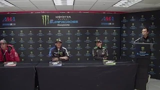 Supercross-WM 250SX 2022 Anaheim - Pressekonferenz