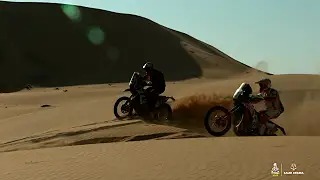 Rallye Dakar 2022 - Top 3 Moto Etappe 11