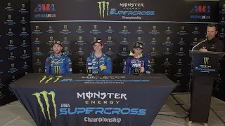 US-Supercross 2022 San Diego - 450SX Pressekonferenz