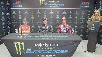 US-Supercross 2022 Anaheim/2 - 250SX Pressekonferenz