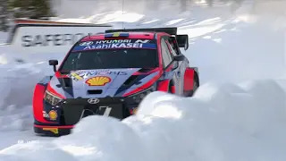 WRC 2022 Schweden - Tag 2 Vormittag Highlights