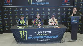 US-Supercross 2022 Arlington - 450SX Pressekonferenz