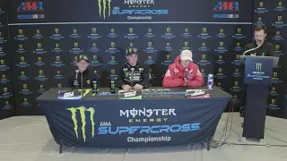 US-Supercross 2022 Arlington - 250SX Pressekonferenz