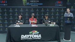 US-Supercross 2022 Daytona - 250SX Pressekonferenz